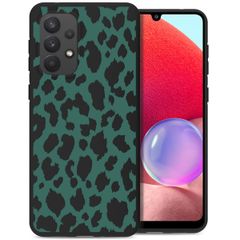 imoshion Design hoesje Samsung Galaxy A33 - Luipaard - Groen / Zwart