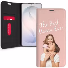 Ontwerp je eigen Compact gel bookcase hoes Samsung Galaxy S26 - Wit