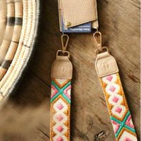 Dutchies Phone Strap - Universeel verstelbaar telefoonkoord - Cleopatra / Beige