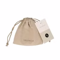 Selencia Telefoonkoorden Set met Parels en Schelpen - Beige