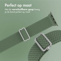 imoshion Nylon geweven bandje Apple Watch Series 1 t/m 9 / SE (38/40/41 mm) | Series 10 (42 mm) - Groen