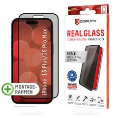 Displex Screenprotector Privacy Glass Apple iPhone 15 Plus / 15 Pro Max / 16 Plus