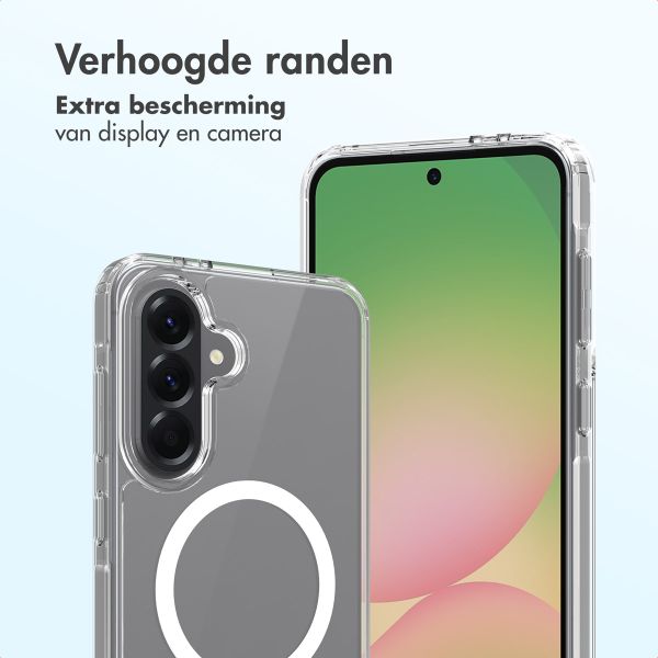 Accezz Xtreme Impact Backcover met MagSafe Samsung Galaxy A56 - Transparant