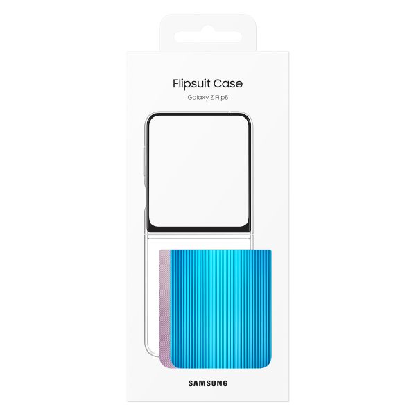 Samsung Originele FlipSuit Case Galaxy Z Flip 5 - Transparant