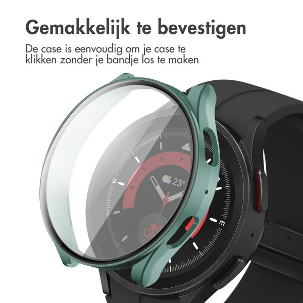 imoshion Full Cover Hardcase Samsung Galaxy Watch 5 - 44 mm - Donkergroen