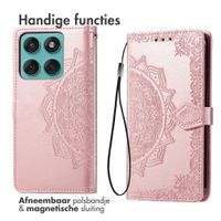 imoshion Mandala Bookcase Motorola Moto G57 Power - Rosé Goud