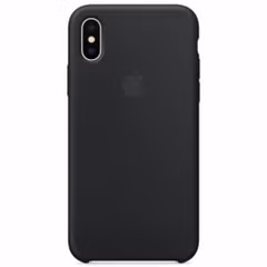 Apple Silicone Backcover Apple iPhone X - Black