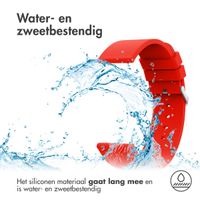 imoshion Siliconen bandje  - Universeel 24 mm aansluiting - Rood
