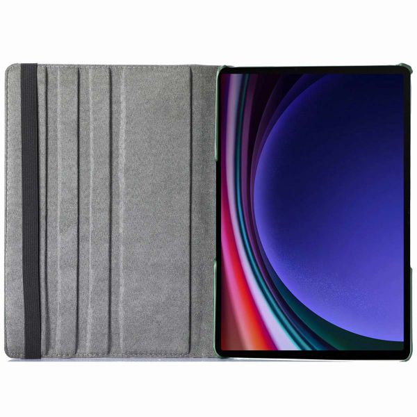 imoshion 360° draaibare Bookcase Samsung Galaxy Tab S10 Ultra / Tab S9 Ultra - Groen