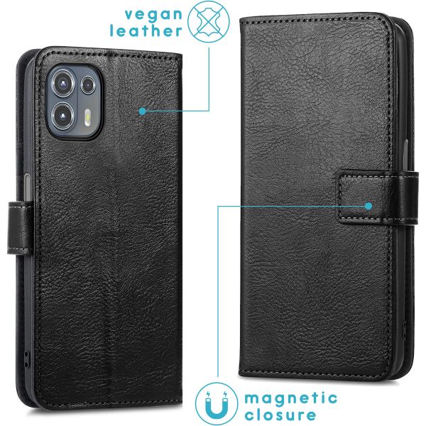 imoshion Luxe Bookcase Motorola Edge 20 Lite - Zwart