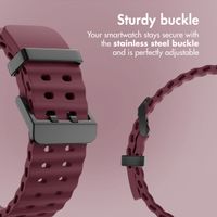 imoshion Ocean Silicone Band Samsung Galaxy Watch Ultra 2 (2026) / Ultra (2024/2025) - Wine Red