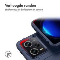 imoshion Rugged Shield Backcover Xiaomi Poco X5 Pro 5G - Donkerblauw