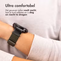 imoshion QuickFit® Nylon bandje Garmin Watch | 22 mm aansluiting - Groen