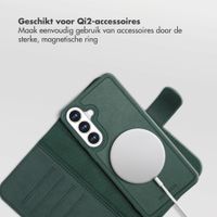 Selencia Olyn Uitneembare Bookcase met MagSafe Samsung Galaxy S26 Plus - Groen