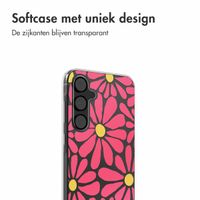 imoshion  Design hoesje Samsung Galaxy A55 - Dusty Rose Flowers Connect