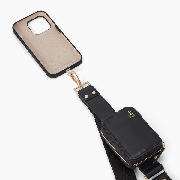 iDeal of Sweden Utility Phone Strap - Universeel telefoonkoord - Zwart