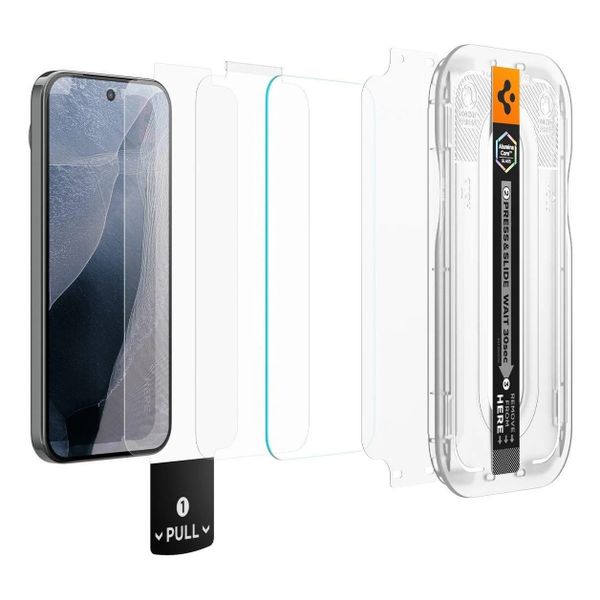 Spigen GLAStR EZ Fit Screenprotector 2 Pack + Applicator Google Pixel 11 Pro XL