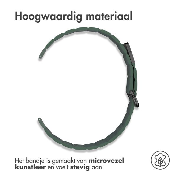imoshion Magnetisch lederen bandje  - Universeel 22 mm aansluiting - Groen