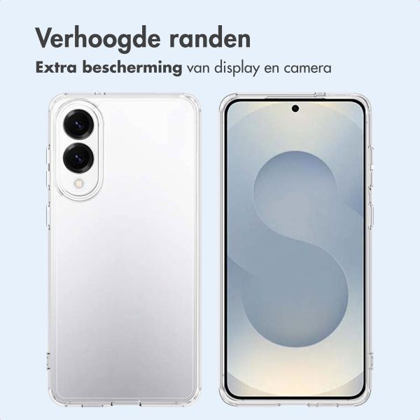 imoshion Protective Backcover Samsung Galaxy S25 Edge - Transparant