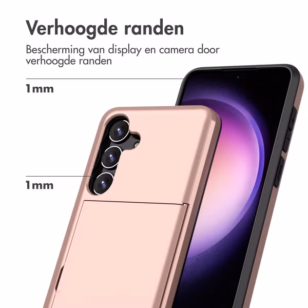 imoshion Backcover met pasjeshouder Samsung Galaxy S24 - Rosé Goud