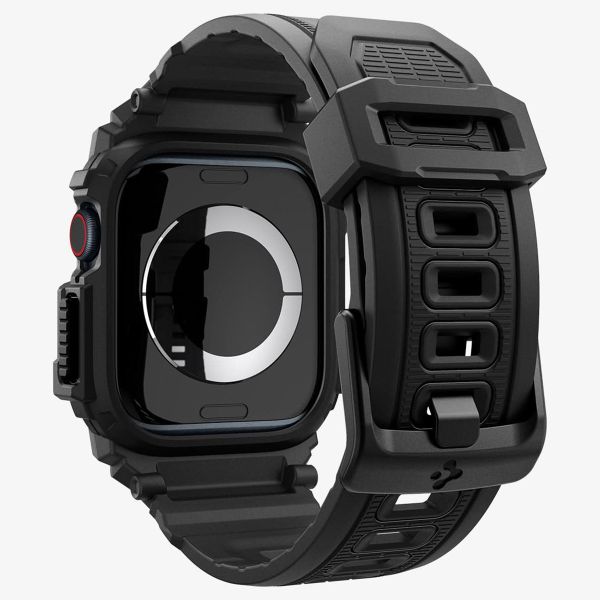 Spigen Rugged Armor™ Pro Case Apple Watch Series 10 / 11 - 46 mm - Matte Black