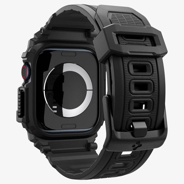 Spigen Rugged Armor™ Pro Case Apple Watch 10 - 46 mm - Matte Black