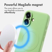 imoshion Colour Back Cover with MagSafe Apple iPhone 16 - Green
