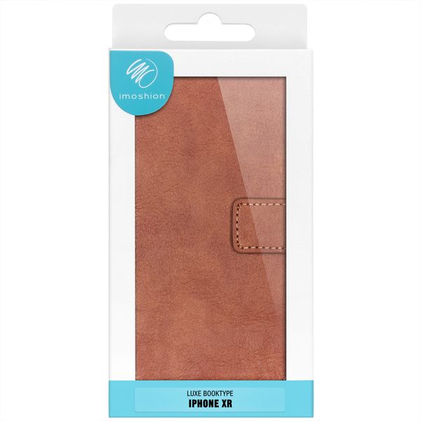 imoshion Luxe Bookcase Apple iPhone Xr - Bruin