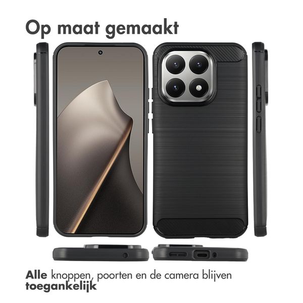 imoshion Brushed Backcover Xiaomi 15T - Zwart