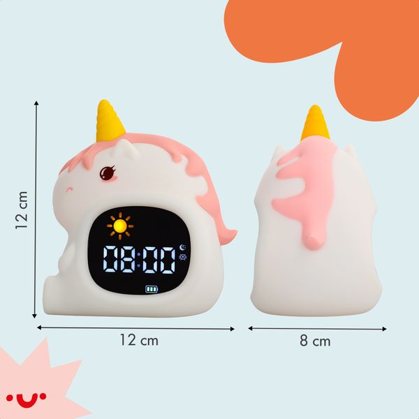 imoshion Kids Slaaptrainer - Nachtlampje met Speaker - Kinderwekker - Unicorn