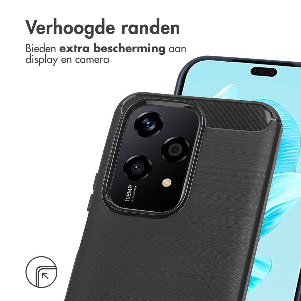 imoshion Brushed Backcover Honor 200 Lite - Zwart