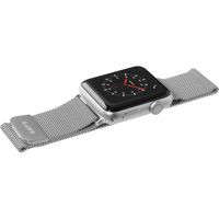 Laut Steel Loop Apple Watch Series 1-10 / SE / Ultra (2) - 42/44/45/46/49 mm - Zilver