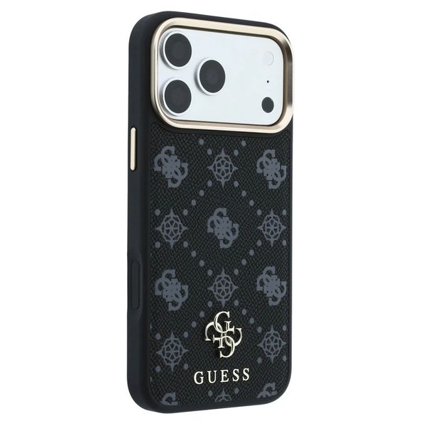 Guess 4G Metal Logo Backcover MagSafe Apple iPhone 18 Pro / 17 Pro - Black
