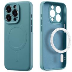 imoshion Color Backcover met MagSafe Apple iPhone 15 Pro Max - Smoke Green