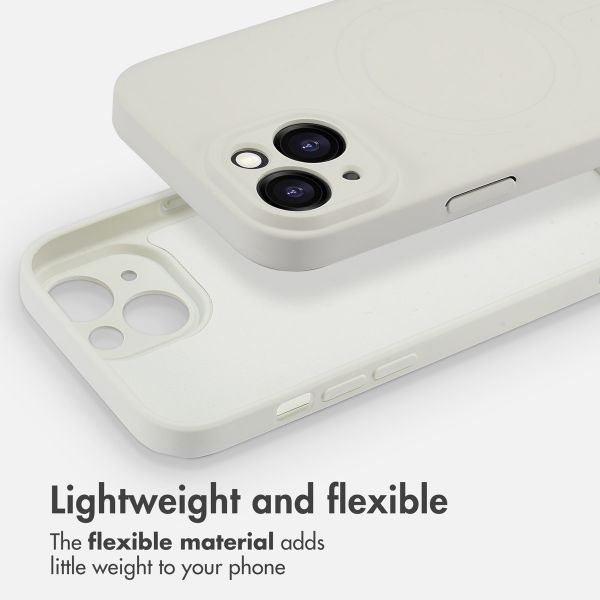 imoshion Colour Back Cover with MagSafe Apple iPhone 15 - Beige