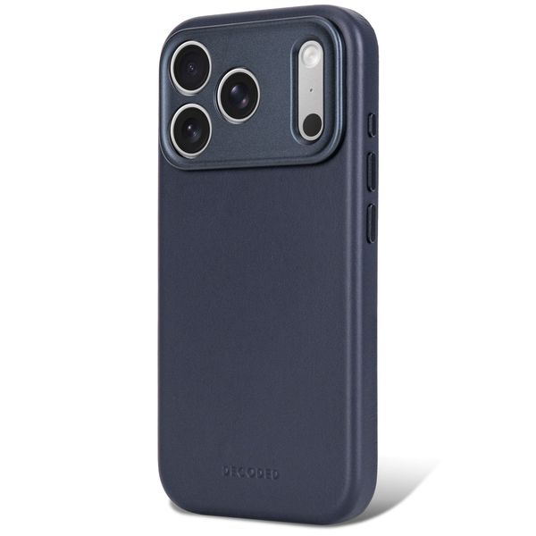 Decoded Leather Backcover MagSafe Apple iPhone 18 Pro Max / 17 Pro Max - Midnight