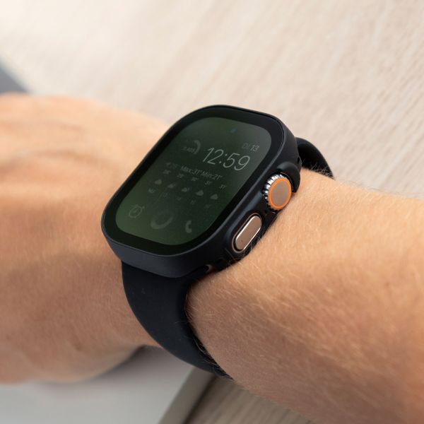 imoshion Full Cover Hardcase Apple Watch Ultra / Ultra 2 / Ultra 3 - 49 mm - Zwart