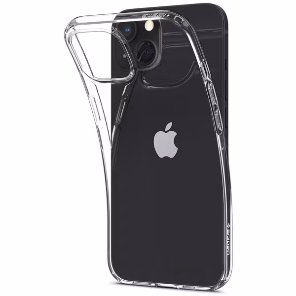 Spigen Liquid Crystal Backcover Apple iPhone 13 - Transparant