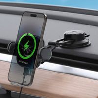 Spigen OneTap Raam/Dashboard Telefoonhouder - Draadloos opladen - Universeel - Black