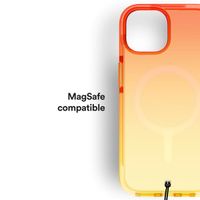 BodyGuardz Ace Pro MagSafe Backcover iPhone 15 - Peach Sorbet Ombre