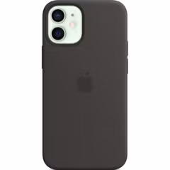 Apple Silicone Backcover MagSafe Apple iPhone 12 Mini - Black