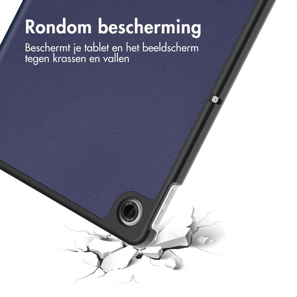 imoshion Trifold Bookcase Lenovo Tab (2025) - Donkerblauw