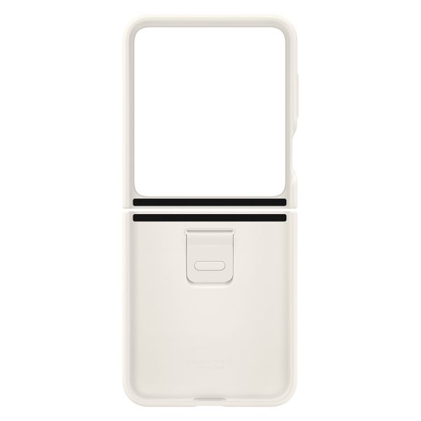 Samsung Originele Silicone Cover Ring Galaxy Z Flip 5 - Cream