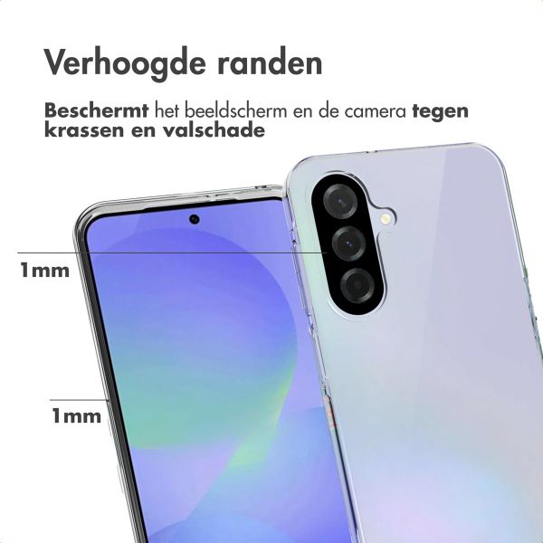 Accezz Clear Backcover Samsung Galaxy A17 - Transparant