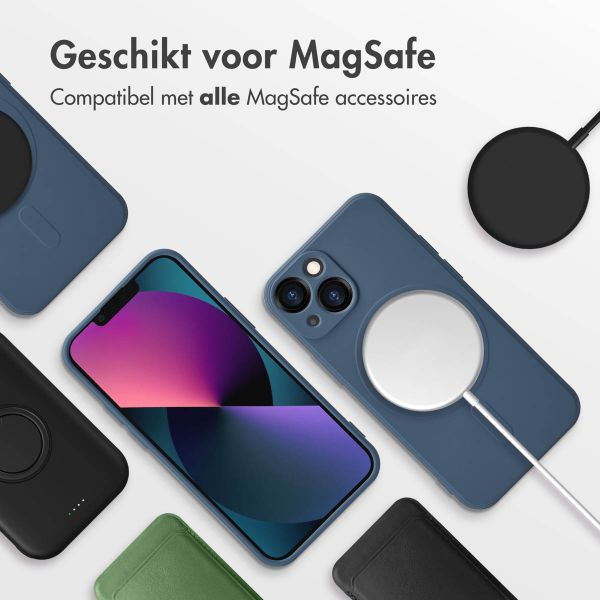 imoshion Color Backcover met MagSafe iPhone 13 Mini - Donkerblauw