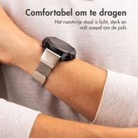 imoshion QuickFit® Milanees bandje  - Garmin 22 mm aansluiting - Maat L/XL - Starlight