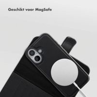 Selencia Olyn Uitneembare Bookcase met MagSafe Apple iPhone 17 - Zwart