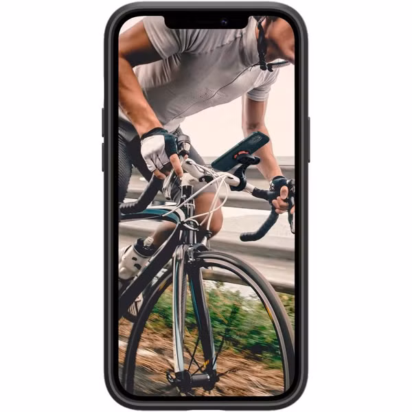 Spigen GearLock Backcover Apple iPhone 12 (Pro) - Zwart