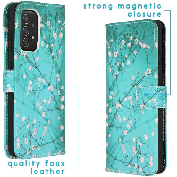 imoshion Design Softcase Bookcase Samsung Galaxy A52(s) (5G/4G)