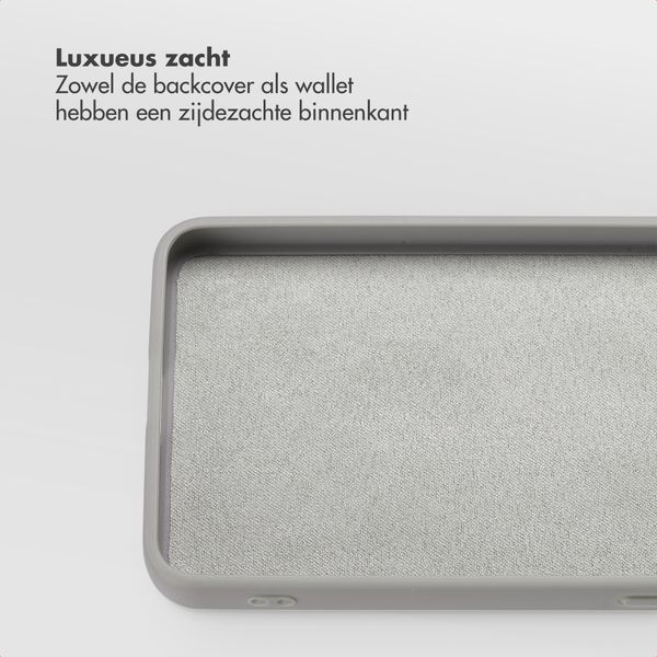 Selencia Olyn Uitneembare Bookcase met MagSafe Samsung Galaxy S26 Plus - Grijs